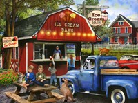 The Ice Cream Barn Fine Art Print