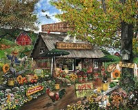 The Produce Stand Fine Art Print