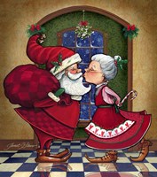 Kissmas Eve Fine Art Print