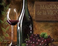 Maison de la Vigne Fine Art Print