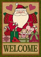 Santa Stitchery Fine Art Print