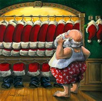 Santas Closet Fine Art Print