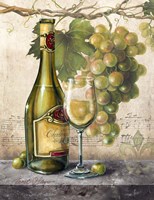 Vin Blanc Elegant Fine Art Print