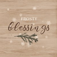 Frosty Blessings I Framed Print