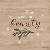 Winter Beauty I Framed Print
