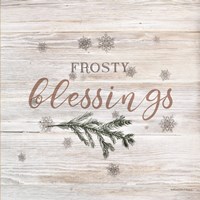 Frosty Blessings II Framed Print