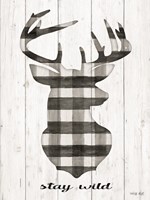 Stay Wild Framed Print