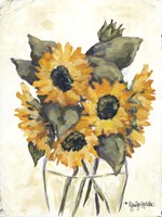 Harvest of Sunflowers Fine Art Print