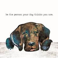 Be the Person Fine Art Print