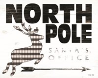 North Pole Office Fine Art Print