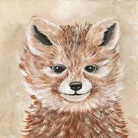 Freckles the Fox Framed Print