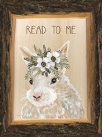 Read to Me Bunny Fine Art Print