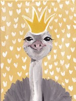 Princess Ostrich Fine Art Print