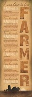 Born to Be a Farmer Fine Art Print