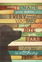 I'll Be Watching You Fine Art Print