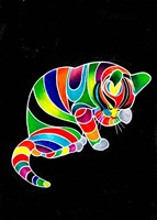 Carnival Cats 4 Fine Art Print