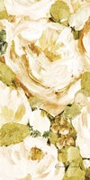 Golden Glitter Roses No. 1 Fine Art Print