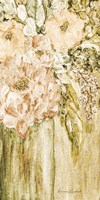 Golden Glitter Vase No. 2 Fine Art Print