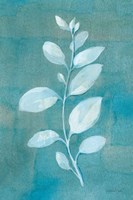 Cool Leaves II Framed Print