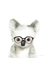 Koala in Glasses Fine Art Print