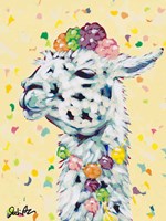 Drama Llama III Fine Art Print