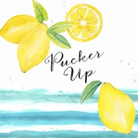 Fresh Fruit Sentiment IV-Lemon Fine Art Print