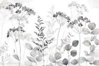 Botanical Landscape neutral Fine Art Print