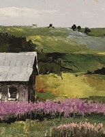 Flower Field portrait I Fine Art Print