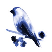 Watercolor Chickadee I Fine Art Print