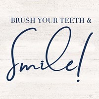 Bathroom Humor IV-Smile Fine Art Print