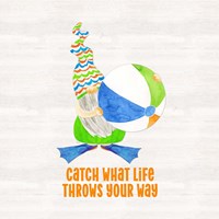 Gnomes of Summer sentiment II-Catch Fine Art Print