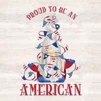 Patriotic Gnomes VI-American Fine Art Print