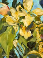 Golden Floral Fine Art Print