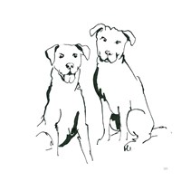 Lovable Mutts III Fine Art Print