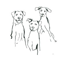 Lovable Mutts I Fine Art Print