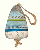 Lobster Buoys II Framed Print