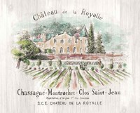 Chateau Royalle on Wood Color Fine Art Print