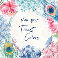 Peacock Glory VIII Fine Art Print