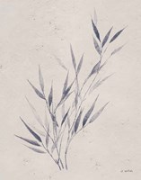 Soft Summer Sketches III Navy Framed Print