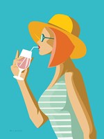 Summer Girl I Fine Art Print