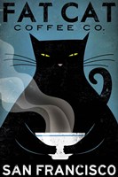 Cat Coffee Fine Art Print