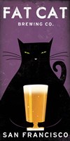 Cat Brewing Fine Art Print