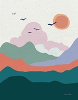 Hills and Valleys II Fine Art Print