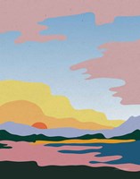 Hills and Valleys III Fine Art Print