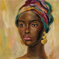 African Face II Fine Art Print