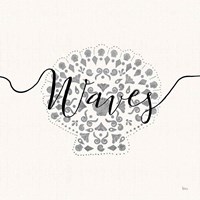 Sea Charms III Silver Fine Art Print