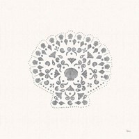 Sea Charms III no Words Silver Framed Print