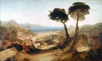 The Bay of Baiae, with Apollo and the Sibyl, c1823 Fine Art Print