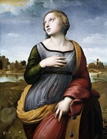 Saint Catherine of Alexandria, c1507 Fine Art Print