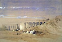 Lateral View of the Temple called Typhonaeum at Dendera, Egypt, 19th century Fine Art Print